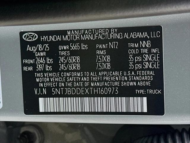 2026 Hyundai Santa Cruz SEL