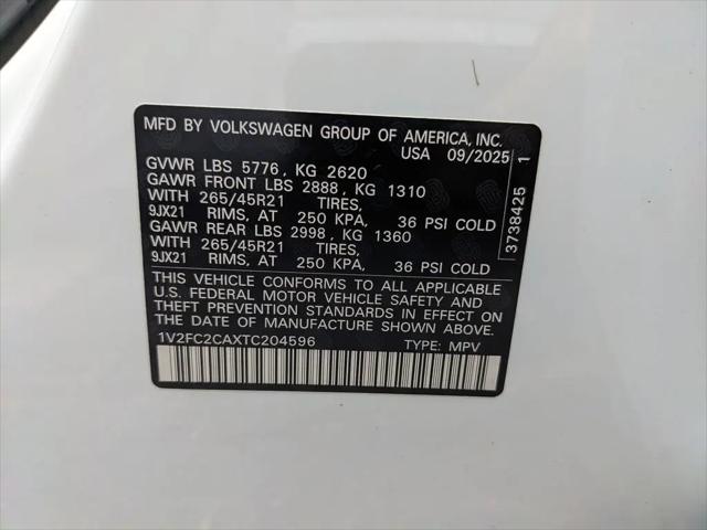 2026 Volkswagen Atlas Cross Sport SEL Premium R-Line