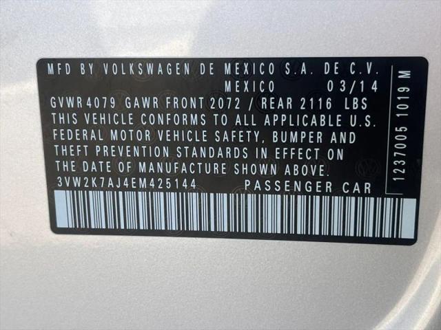 2014 Volkswagen Jetta 2.0L S