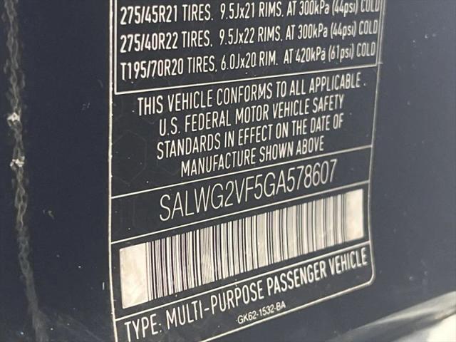 2016 Land Rover Range Rover Sport 3.0L V6 Supercharged SE