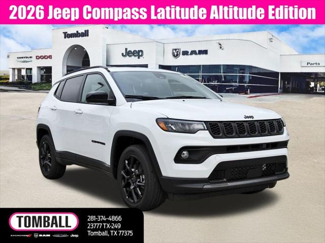 2026 Jeep Compass COMPASS LATITUDE ALTITUDE 4X4 2026 Jeep Compass COMPASS LATITUDE ALTITUDE 4X4