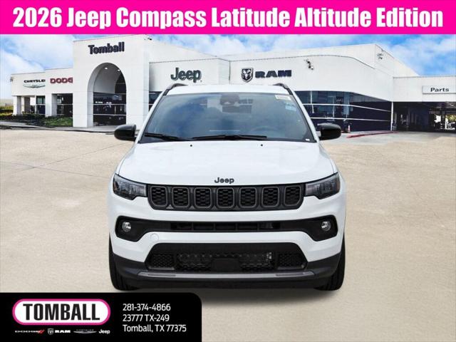 2026 Jeep Compass COMPASS LATITUDE ALTITUDE 4X4 2026 Jeep Compass COMPASS LATITUDE ALTITUDE 4X4