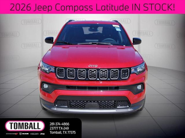 2026 Jeep Compass COMPASS LATITUDE ALTITUDE 4X4 2026 Jeep Compass COMPASS LATITUDE ALTITUDE 4X4