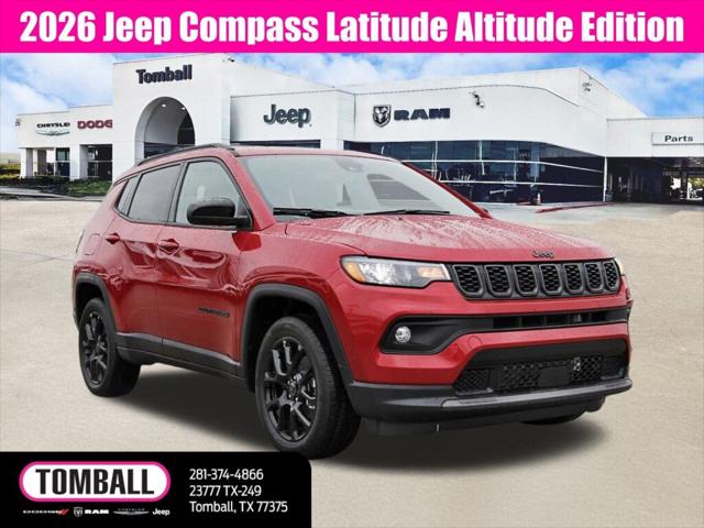 2026 Jeep Compass COMPASS LATITUDE ALTITUDE 4X4 2026 Jeep Compass COMPASS LATITUDE ALTITUDE 4X4
