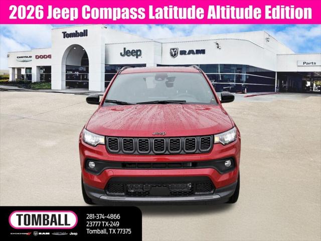2026 Jeep Compass COMPASS LATITUDE ALTITUDE 4X4 2026 Jeep Compass COMPASS LATITUDE ALTITUDE 4X4