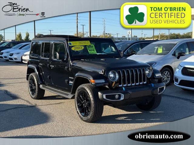 2023 Jeep Wrangler 4xe Sahara 4x4 2023 Jeep Wrangler 4xe Sahara 4x4