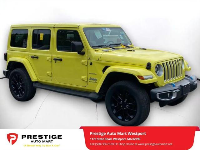 2023 Jeep Wrangler 4xe Sahara 4x4 for sale in Westport, MA