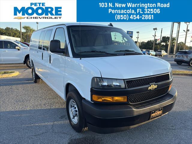 2025 Chevrolet Express Cargo Van RWD 3500 Extended Wheelbase WT for sale in Pensacola, FL