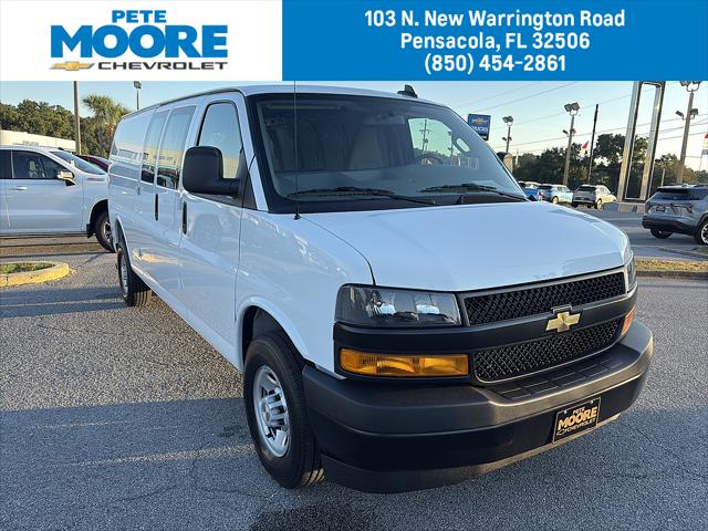 2025 Chevrolet Express Cargo Van RWD 3500 Extended Wheelbase WT for sale in Pensacola, FL