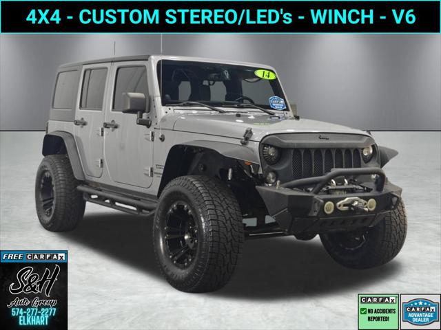 2014 Jeep Wrangler Unlimited Sport for sale in Osceola, IN
