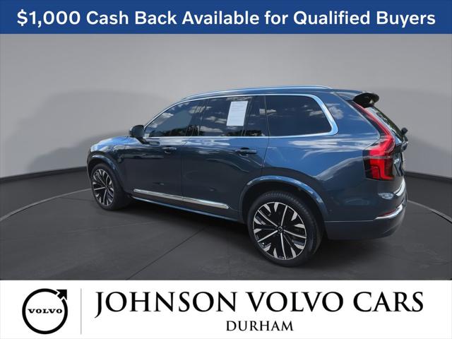 2026 Volvo XC90 Plus, B6 AWD Gas (mild hybrid), Gasoline, Bright, 7 Seats