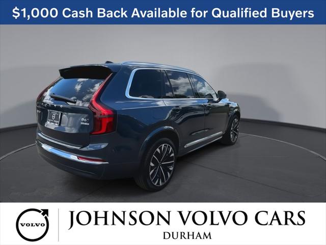 2026 Volvo XC90 Plus, B6 AWD Gas (mild hybrid), Gasoline, Bright, 7 Seats