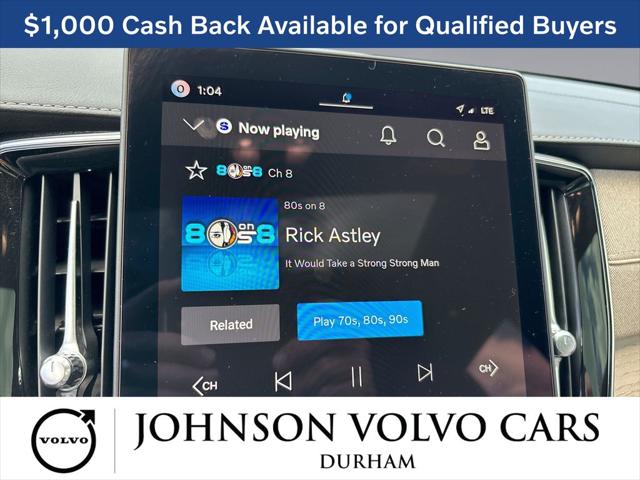 2026 Volvo XC90 Plus, B6 AWD Gas (mild hybrid), Gasoline, Bright, 7 Seats