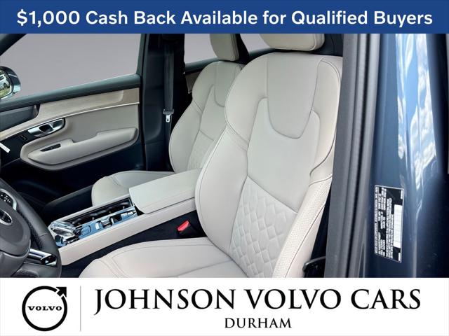 2026 Volvo XC90 Plus, B6 AWD Gas (mild hybrid), Gasoline, Bright, 7 Seats