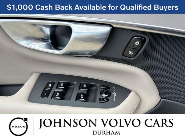2026 Volvo XC90 Plus, B6 AWD Gas (mild hybrid), Gasoline, Bright, 7 Seats