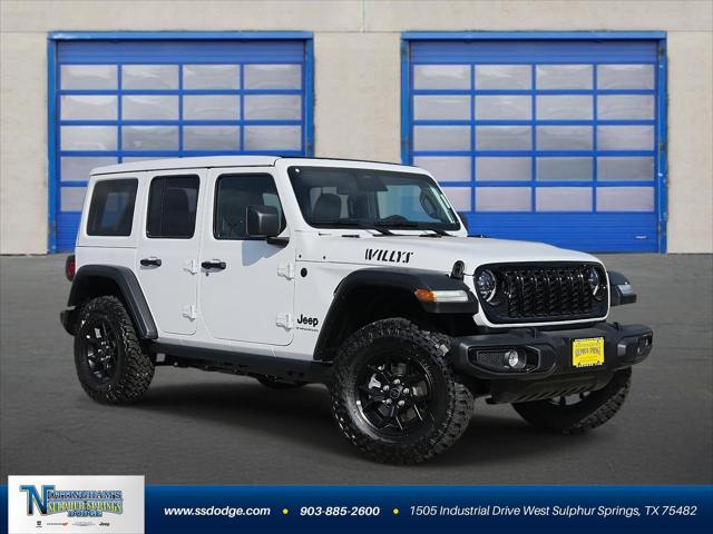 2026 Jeep Wrangler WRANGLER 4-DOOR WILLYS 2026 Jeep Wrangler WRANGLER 4-DOOR WILLYS