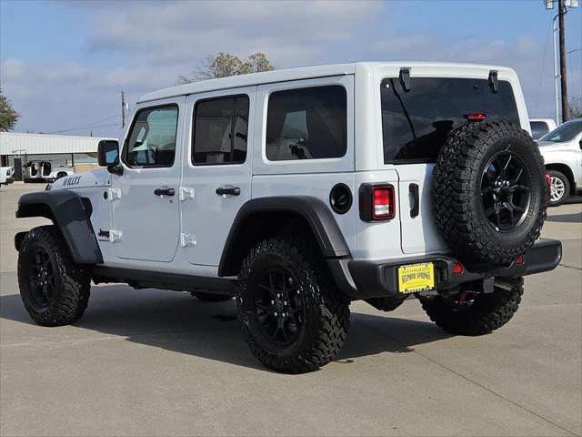 2026 Jeep Wrangler WRANGLER 4-DOOR WILLYS 2026 Jeep Wrangler WRANGLER 4-DOOR WILLYS