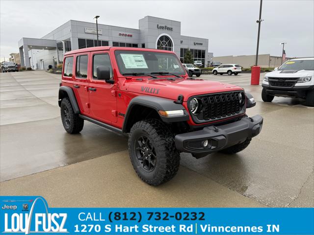 2026 Jeep Wrangler WRANGLER 4-DOOR WILLYS 2026 Jeep Wrangler WRANGLER 4-DOOR WILLYS