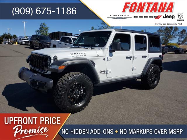 2026 Jeep Wrangler WRANGLER 4-DOOR WILLYS 2026 Jeep Wrangler WRANGLER 4-DOOR WILLYS