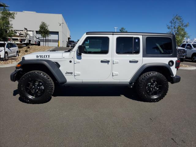 2026 Jeep Wrangler WRANGLER 4-DOOR WILLYS 2026 Jeep Wrangler WRANGLER 4-DOOR WILLYS