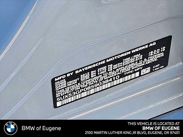 2025 BMW X3 30 xDrive
