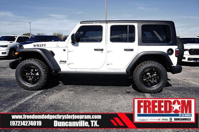 2026 Jeep Wrangler WRANGLER 4-DOOR WILLYS 2026 Jeep Wrangler WRANGLER 4-DOOR WILLYS
