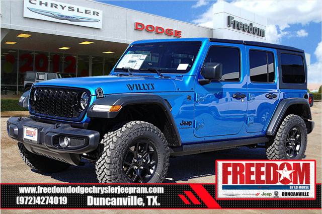 2026 Jeep Wrangler WRANGLER 4-DOOR WILLYS 2026 Jeep Wrangler WRANGLER 4-DOOR WILLYS