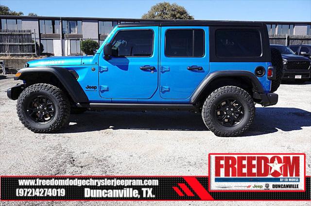 2026 Jeep Wrangler WRANGLER 4-DOOR WILLYS 2026 Jeep Wrangler WRANGLER 4-DOOR WILLYS