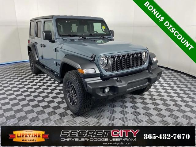 2026 Jeep Wrangler WRANGLER 4-DOOR SPORT S