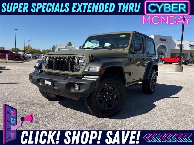 2026 Jeep Wrangler WRANGLER 2-DOOR SPORT 2026 Jeep Wrangler WRANGLER 2-DOOR SPORT