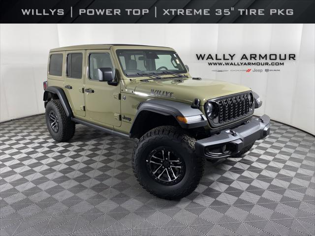 2026 Jeep Wrangler WRANGLER 4-DOOR WILLYS 2026 Jeep Wrangler WRANGLER 4-DOOR WILLYS