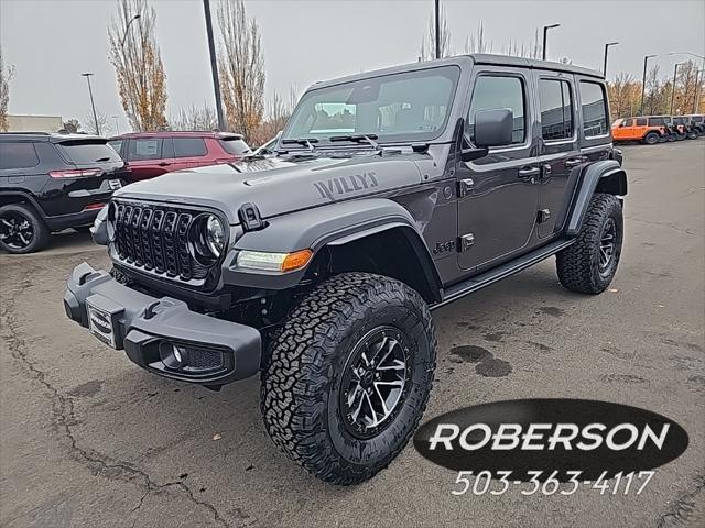 2026 Jeep Wrangler WRANGLER 4-DOOR WILLYS 2026 Jeep Wrangler WRANGLER 4-DOOR WILLYS