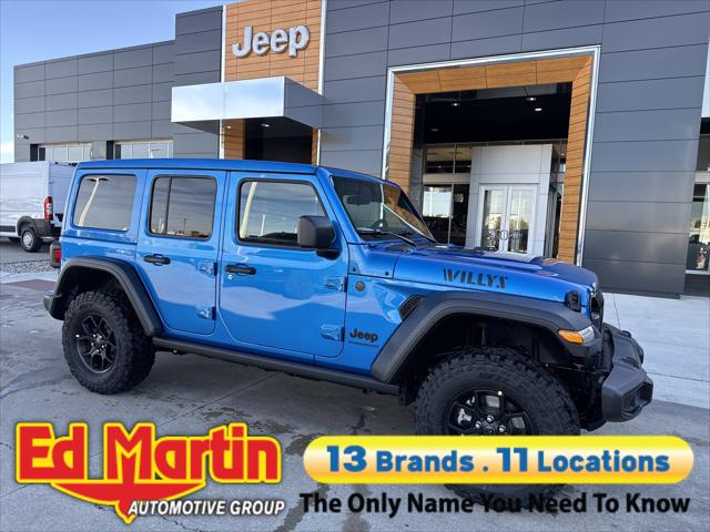 2026 Jeep Wrangler WRANGLER 4-DOOR WILLYS 2026 Jeep Wrangler WRANGLER 4-DOOR WILLYS