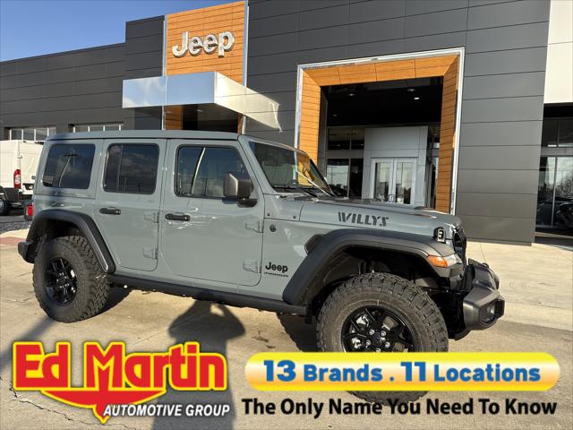 2026 Jeep Wrangler WRANGLER 4-DOOR WILLYS 2026 Jeep Wrangler WRANGLER 4-DOOR WILLYS