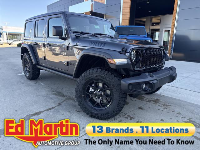 2026 Jeep Wrangler WRANGLER 4-DOOR WILLYS 2026 Jeep Wrangler WRANGLER 4-DOOR WILLYS