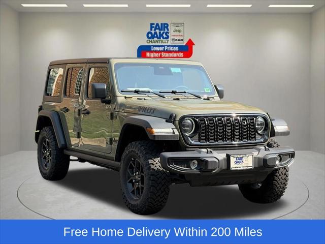 2026 Jeep Wrangler WRANGLER 4-DOOR WILLYS 2026 Jeep Wrangler WRANGLER 4-DOOR WILLYS