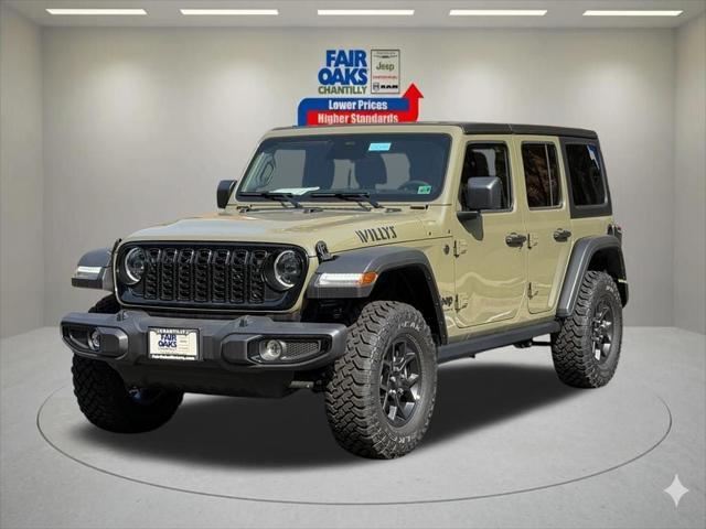2026 Jeep Wrangler WRANGLER 4-DOOR WILLYS 2026 Jeep Wrangler WRANGLER 4-DOOR WILLYS