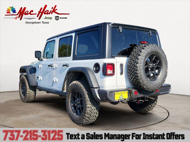 2026 Jeep Wrangler WRANGLER 4-DOOR WILLYS 2026 Jeep Wrangler WRANGLER 4-DOOR WILLYS