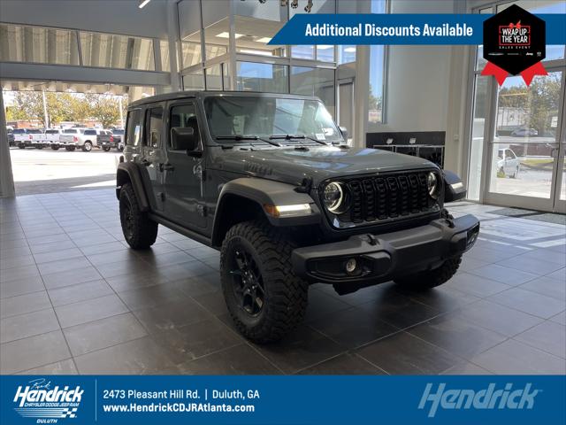 2026 Jeep Wrangler WRANGLER 4-DOOR WILLYS 2026 Jeep Wrangler WRANGLER 4-DOOR WILLYS