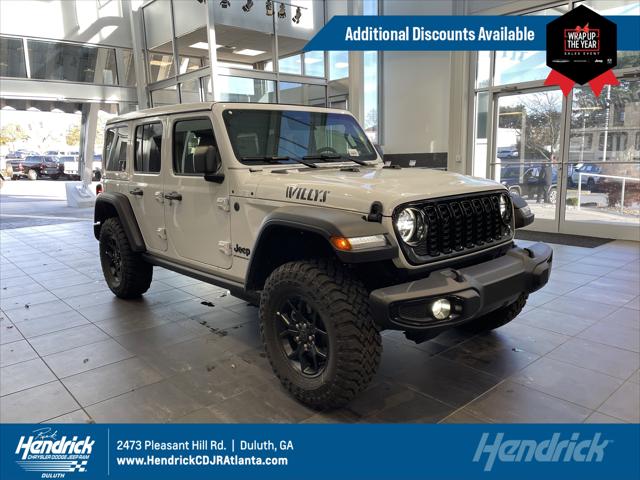2026 Jeep Wrangler WRANGLER 4-DOOR WILLYS 2026 Jeep Wrangler WRANGLER 4-DOOR WILLYS