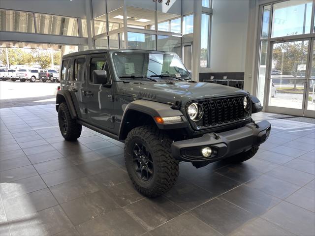 2026 Jeep Wrangler WRANGLER 4-DOOR WILLYS 2026 Jeep Wrangler WRANGLER 4-DOOR WILLYS