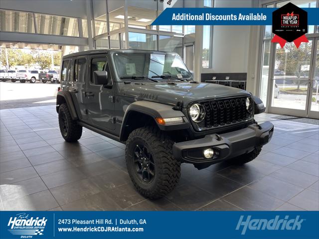 2026 Jeep Wrangler WRANGLER 4-DOOR WILLYS 2026 Jeep Wrangler WRANGLER 4-DOOR WILLYS