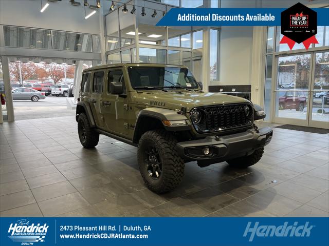 2026 Jeep Wrangler WRANGLER 4-DOOR WILLYS 2026 Jeep Wrangler WRANGLER 4-DOOR WILLYS