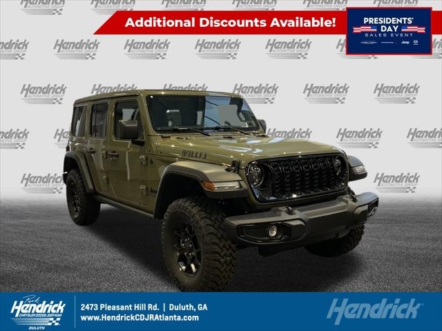 2026 Jeep Wrangler WRANGLER 4-DOOR WILLYS