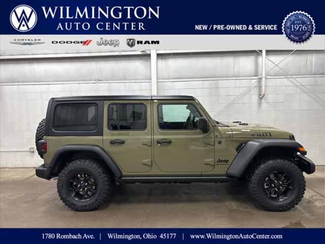 2026 Jeep Wrangler WRANGLER 4-DOOR WILLYS 2026 Jeep Wrangler WRANGLER 4-DOOR WILLYS