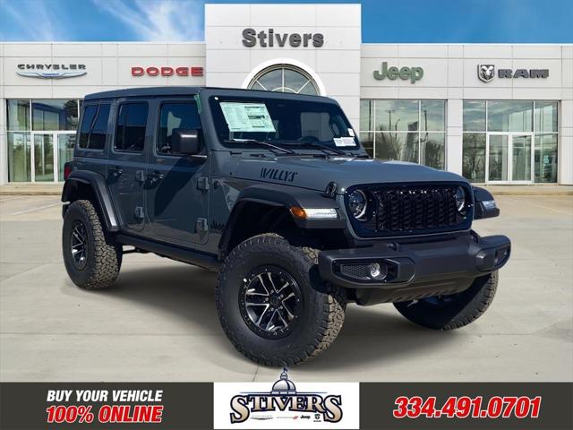 2026 Jeep Wrangler WRANGLER 4-DOOR WILLYS 2026 Jeep Wrangler WRANGLER 4-DOOR WILLYS