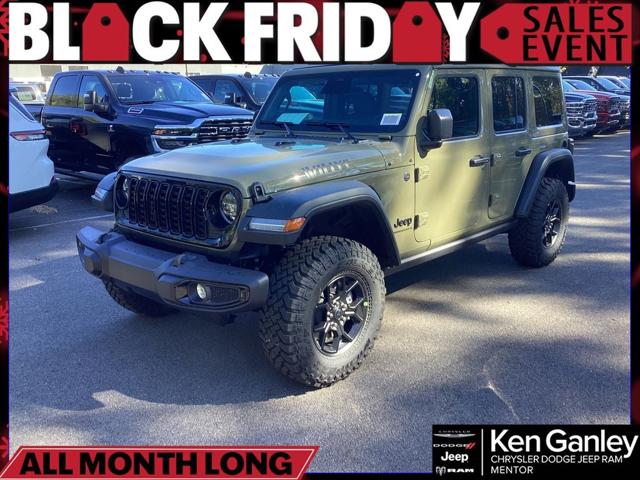 2026 Jeep Wrangler WRANGLER 4-DOOR WILLYS 2026 Jeep Wrangler WRANGLER 4-DOOR WILLYS