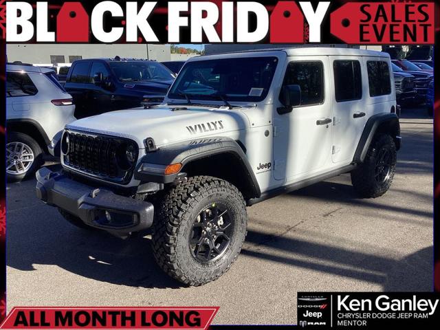 2026 Jeep Wrangler WRANGLER 4-DOOR WILLYS 2026 Jeep Wrangler WRANGLER 4-DOOR WILLYS