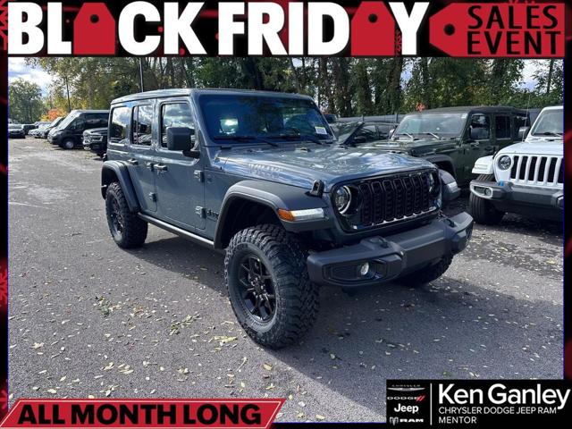 2026 Jeep Wrangler WRANGLER 4-DOOR WILLYS 2026 Jeep Wrangler WRANGLER 4-DOOR WILLYS