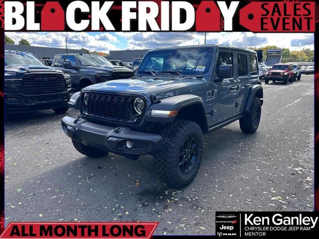 2026 Jeep Wrangler WRANGLER 4-DOOR WILLYS 2026 Jeep Wrangler WRANGLER 4-DOOR WILLYS